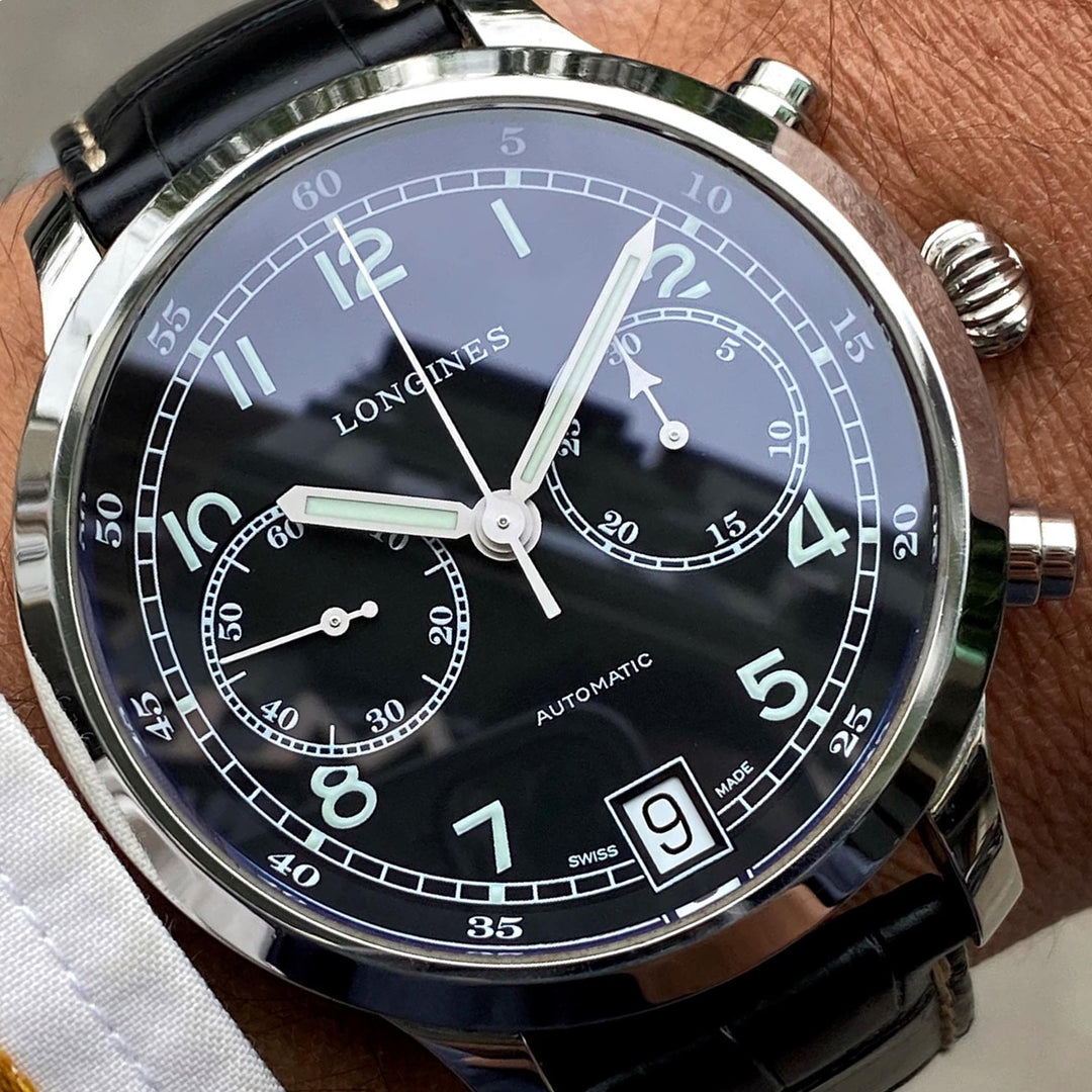 簡約而不失永恆的風範 - Longines 浪琴 Heritage 1938 軍事款式計時碼錶