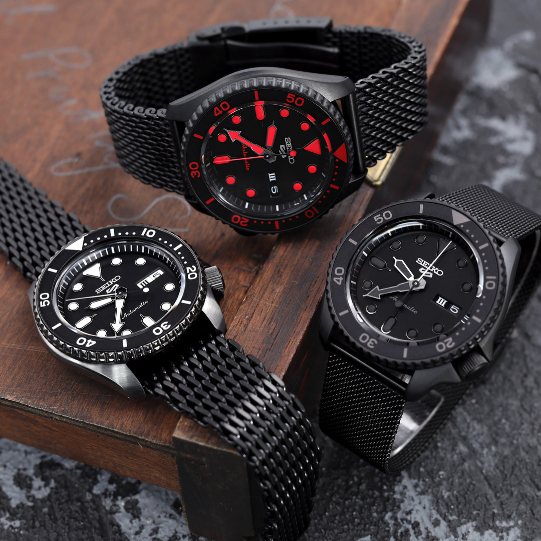 最配合的升級裝備【米蘭錶帶】，SEIKO 精工 SKX007 & 精工次世代5號 的完美演繹！