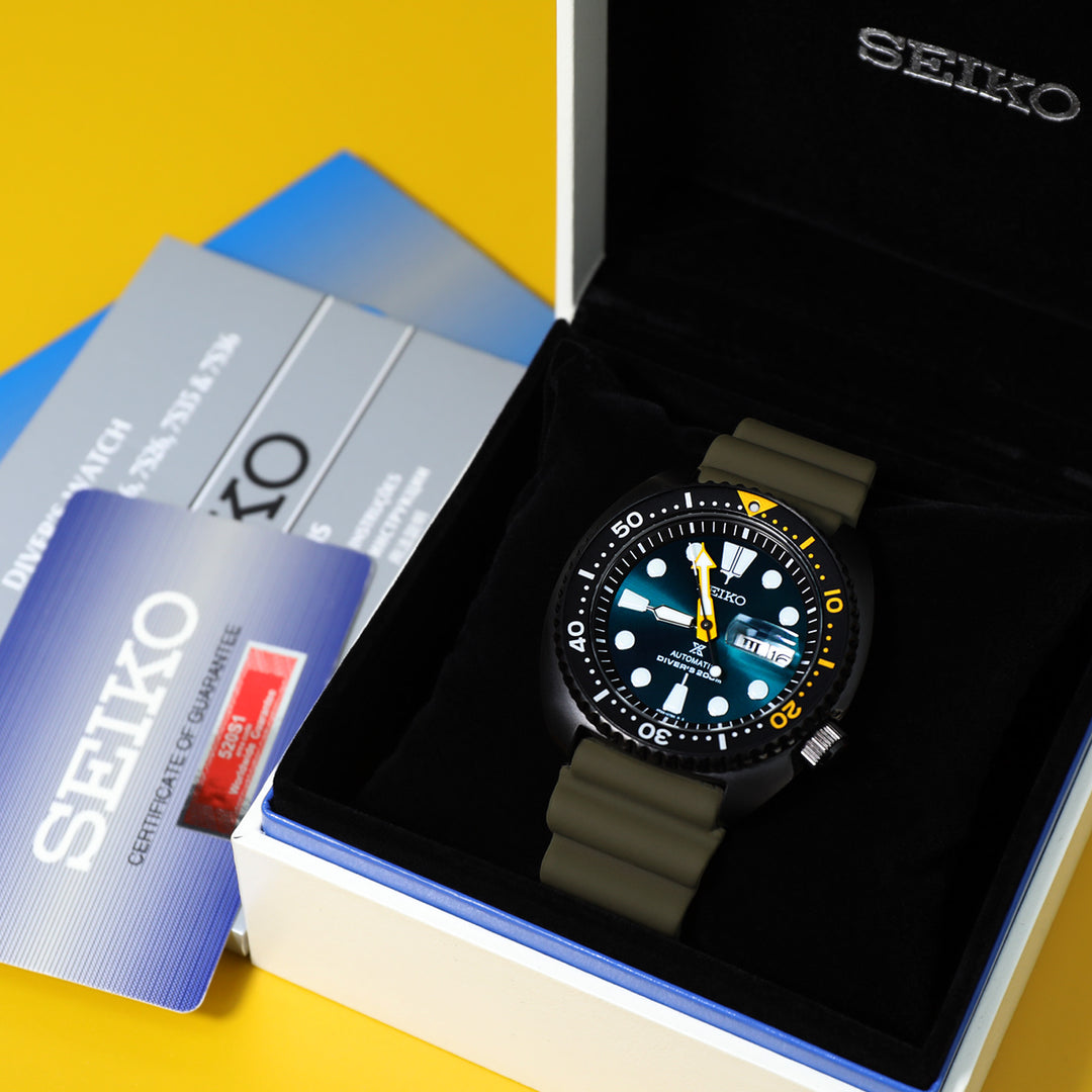 SEIKO 精工【沖繩海葡萄】復刻鮑魚 200m機械潛水錶 SRPD45K1 亞洲限量1800隻