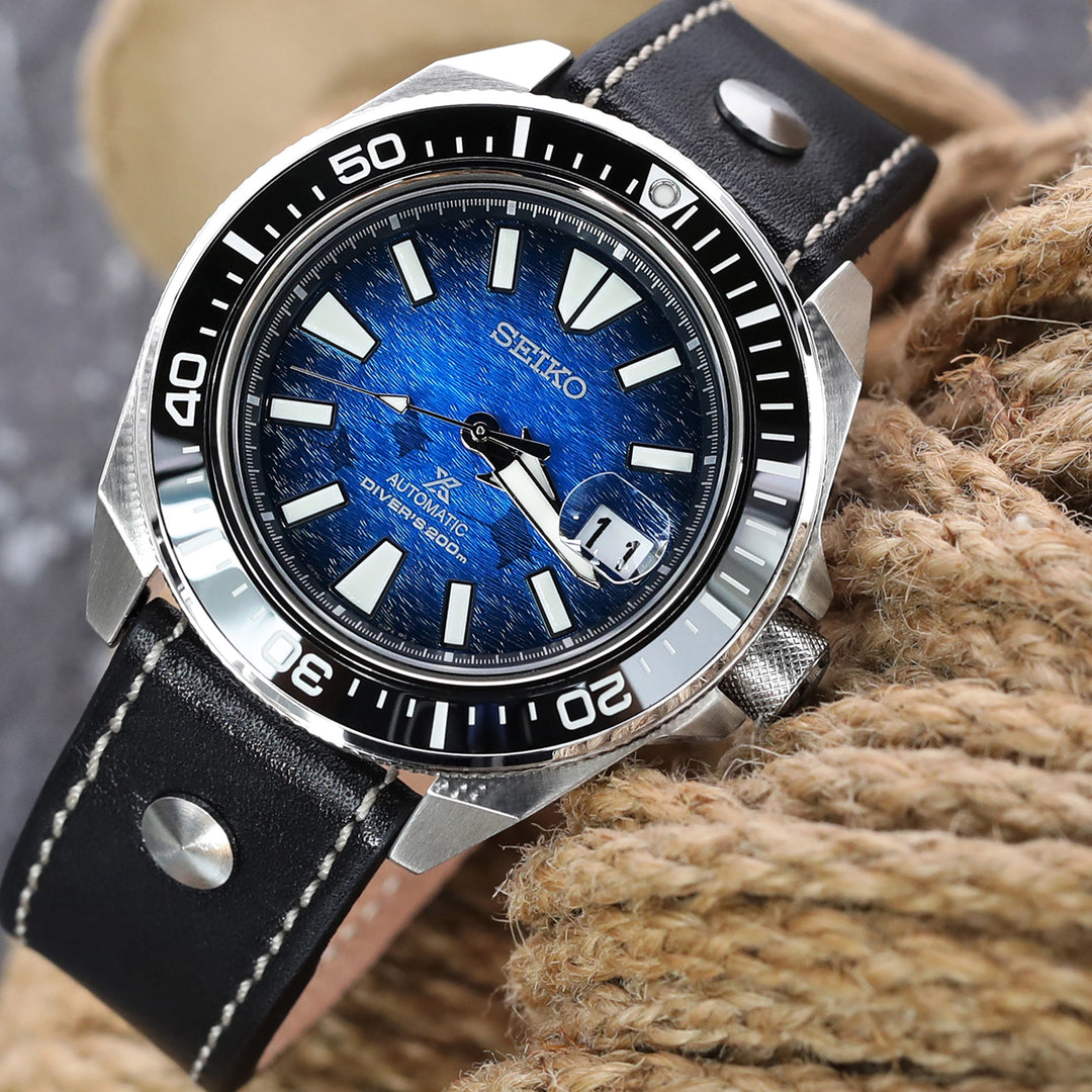 全新【Save The Ocean】系列，SEIKO 精工 王者武士 King Samurai SRPE33！