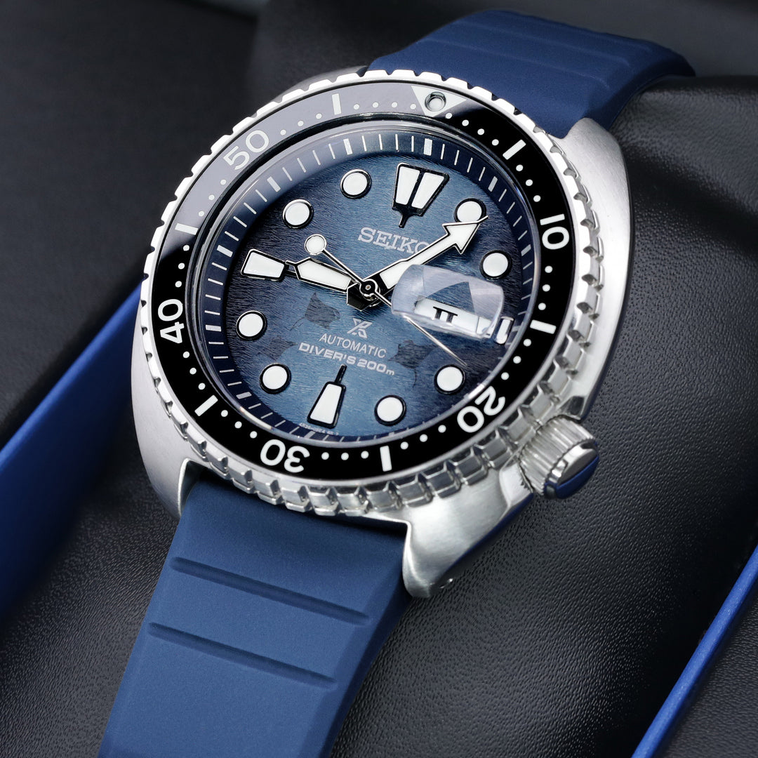 SEIKO 精工 Save The Ocean 王者鮑魚 King Turtle SRPF77｜太空人腕時計TW