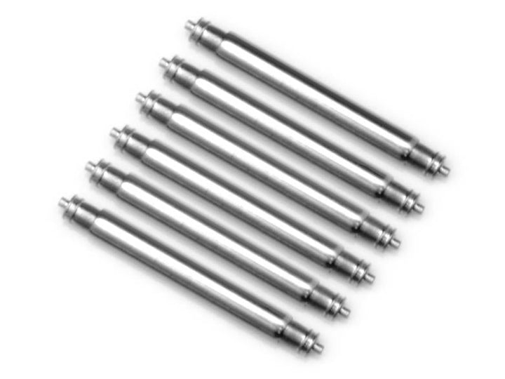 3 pairs Heavy Duty Double Shoulder Spring Bar Dia. 2.5mm (Seiko Generic Spring Bars) - Taikonaut