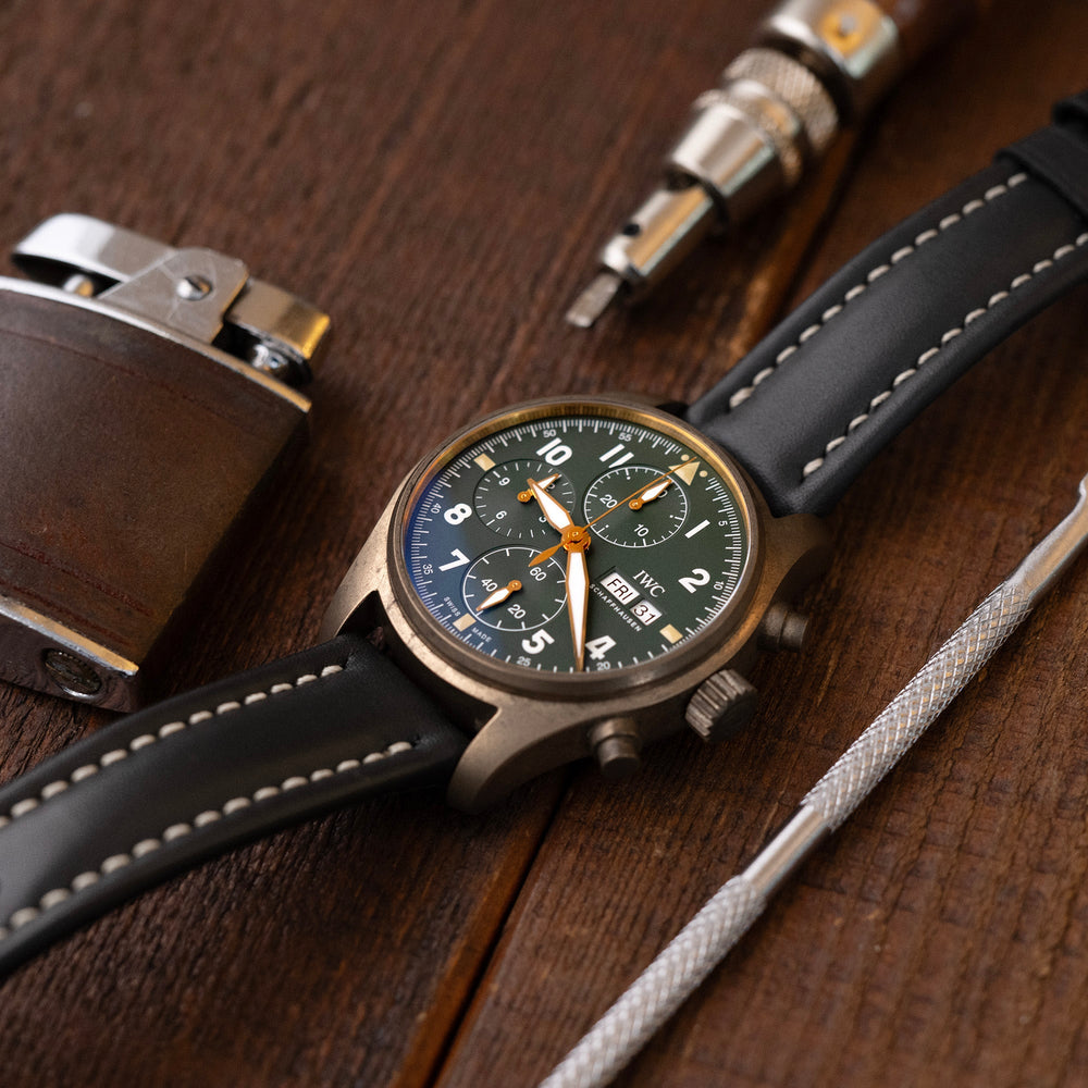 IWC Pilot Spitfire Chronograph Bronze Strapcode watch bands