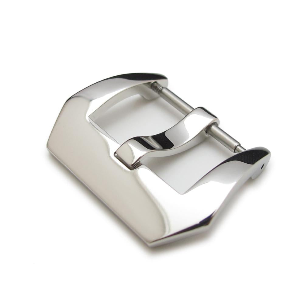 20mm, 22mm High Quality 316L Stainless Steel Spring Bar type Tongue Buckle, Polished finish - Taikonaut