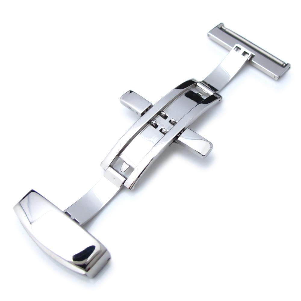 22mm, 24mm Stainless Steel Double Deployment Buckle / Clasp - Taikonaut