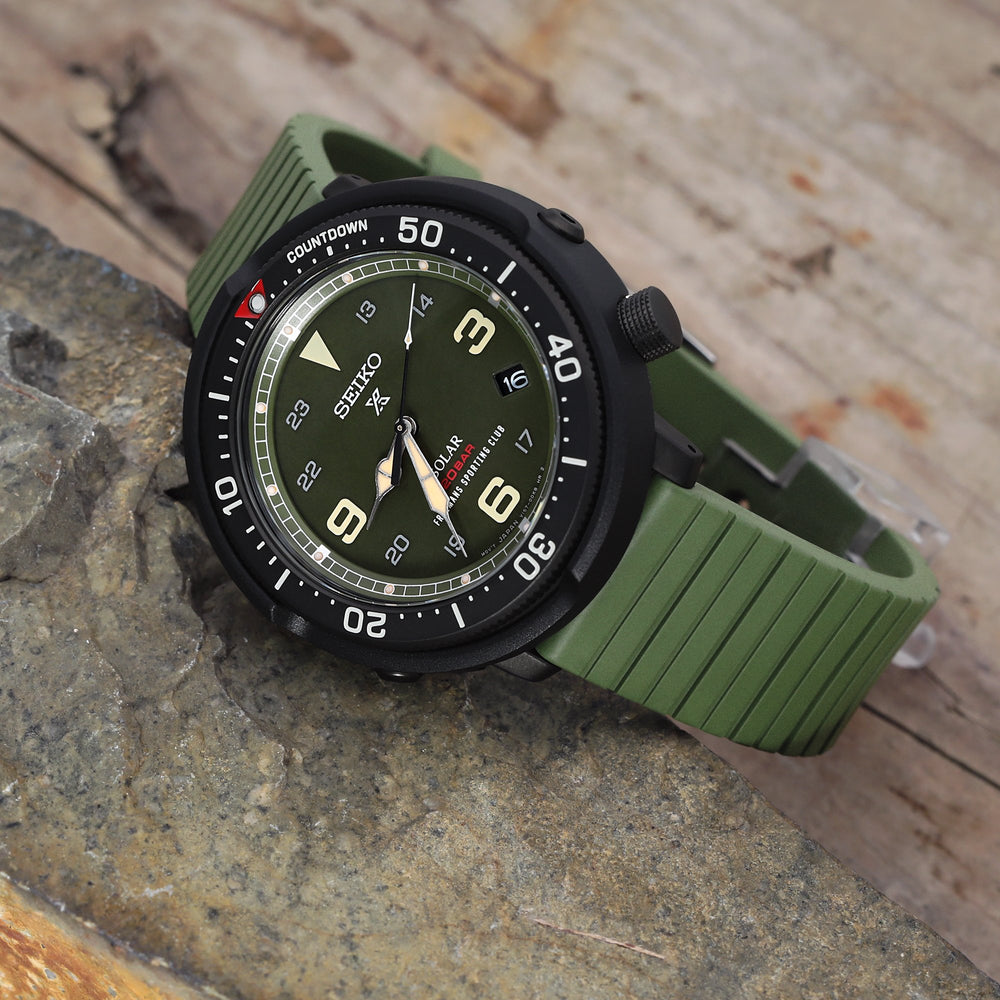 Seiko Prospex Fieldmaster SBDJ023 LOWERCASE Limited Edition Freemans Sporting Club UF73-1SR002 in Khaki