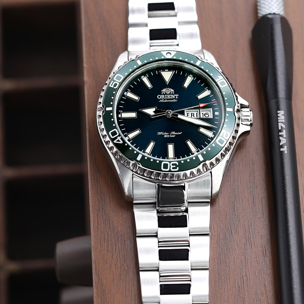 Orient Kamasu Green Diver Watch RA-AA0004E19A