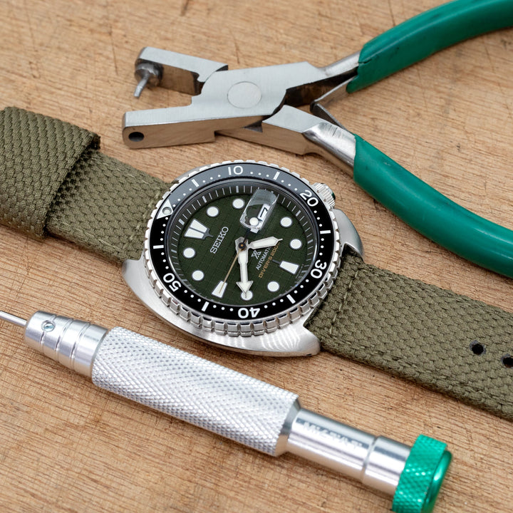 Seiko King Turtle Prospex SRPE05K1 Green Diver Ceramic Insert