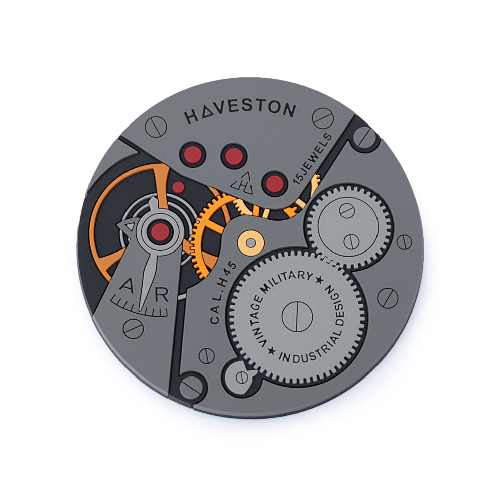 The H.45 Calibre Coasters a Set Of 3 by HAVESTON Straps